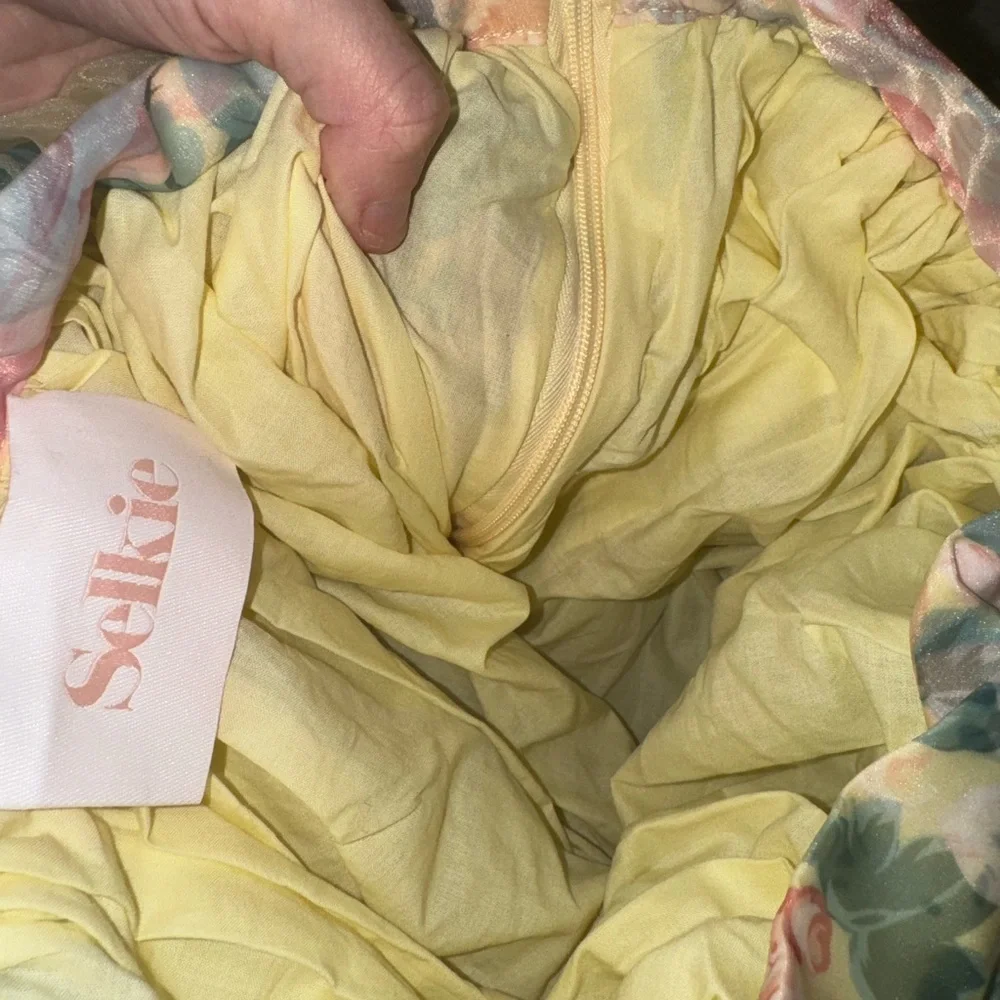 Selkie unreleased sample skirt heavy puffy ballroom print the fantasy XXS - Picture 8 of 10